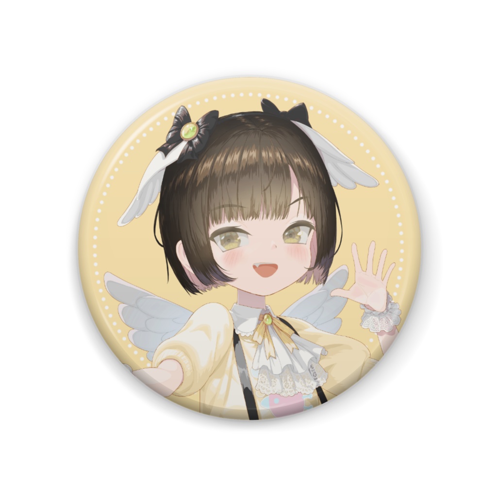 世界ひよ缶バッジ