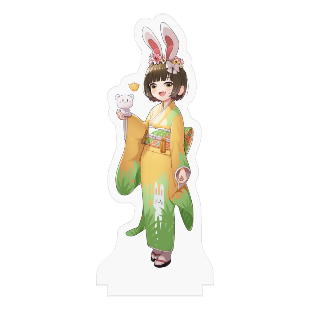 世界ひよアクリルフィギュア・お正月限定