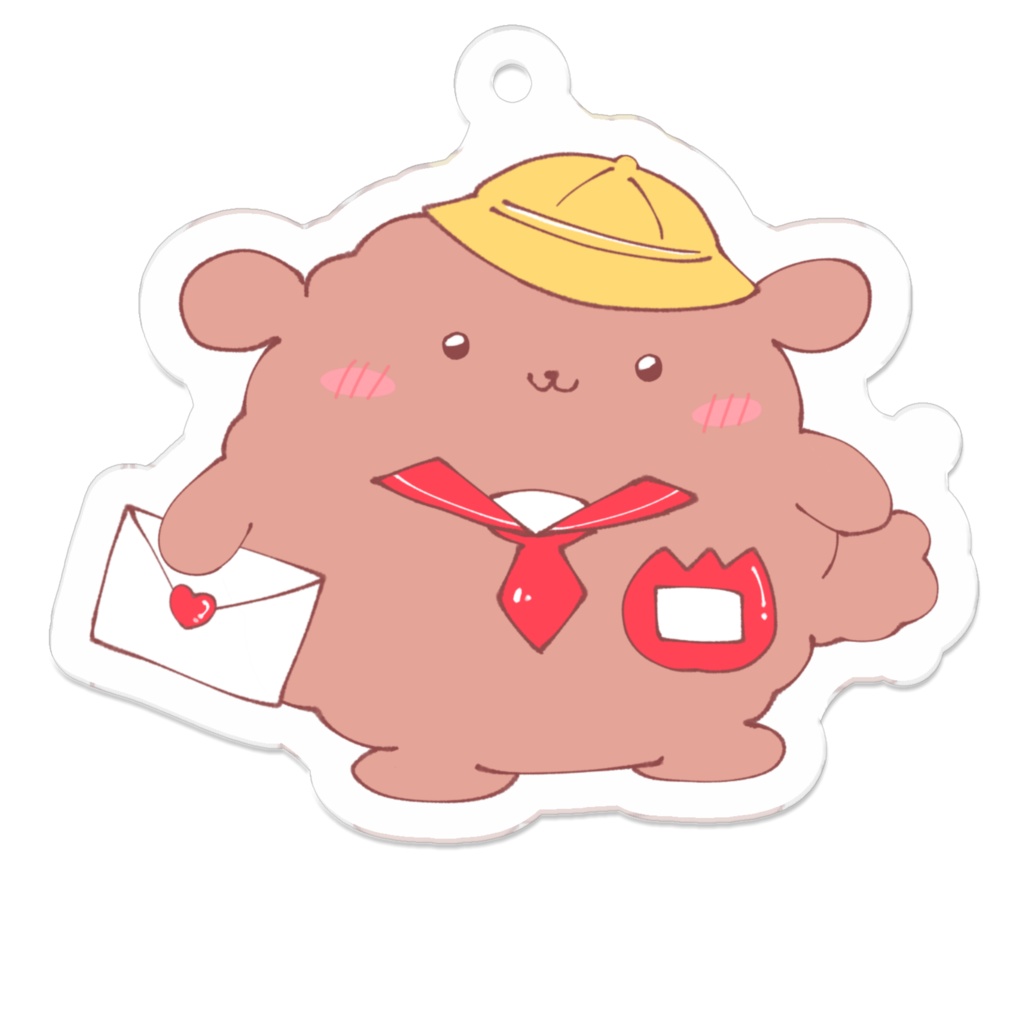 もふみんアクリルキーホルダー