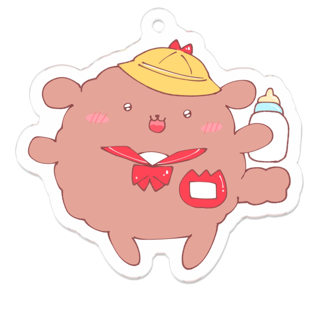 もふみんアクリルキーホルダー