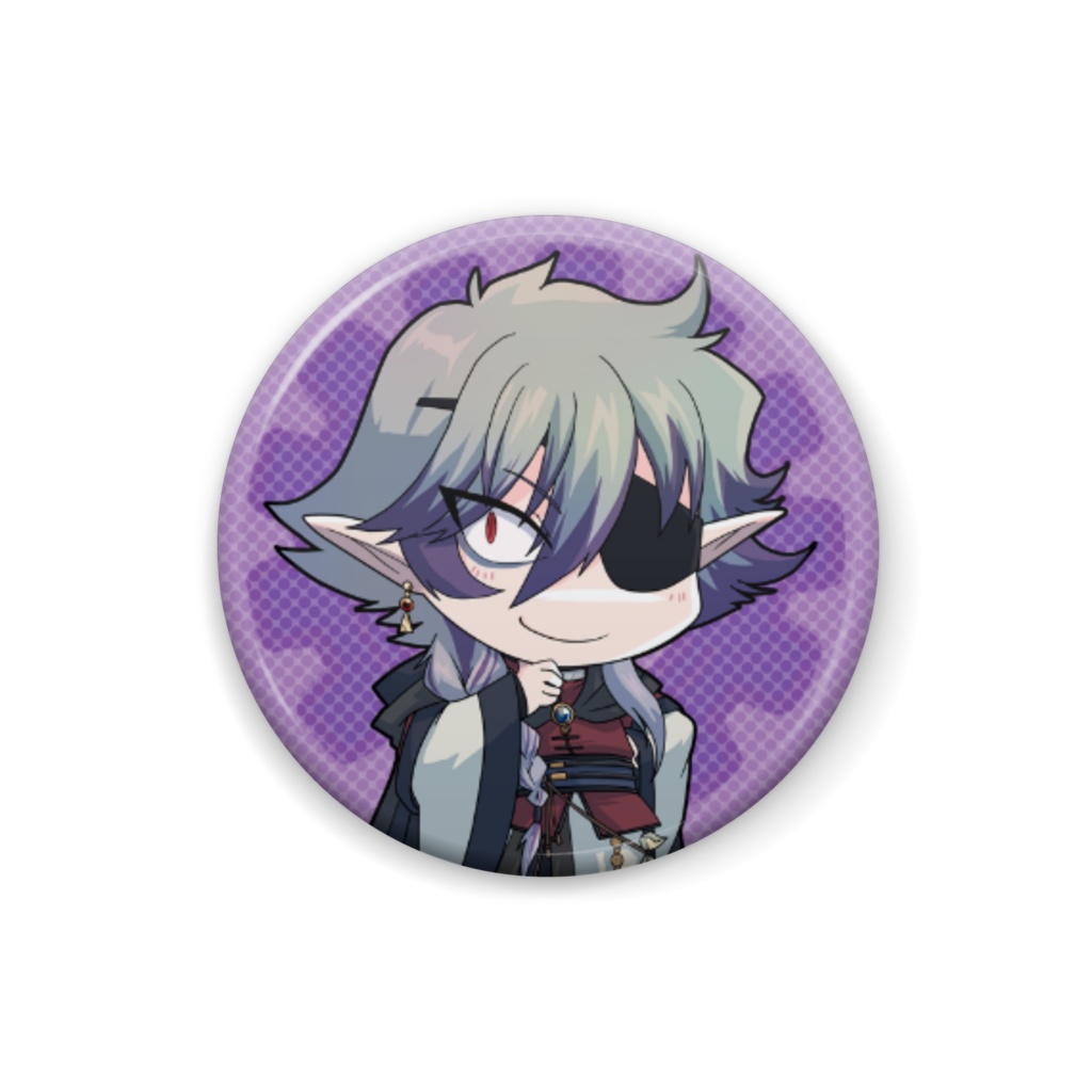 狂威ユガミ 缶バッジ