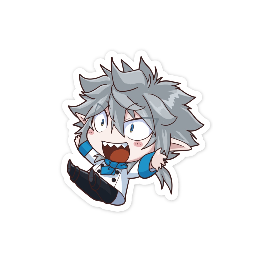 狂威ネイロ スマホステッカー