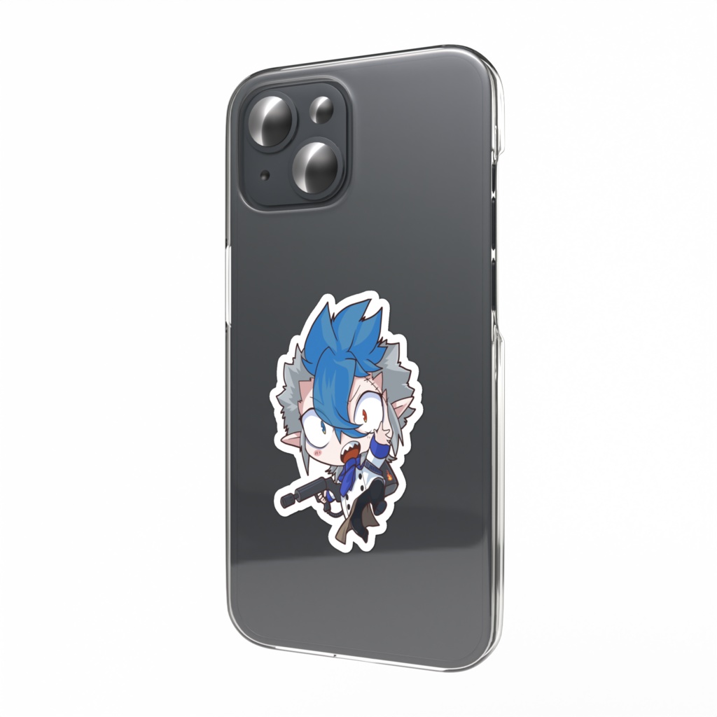 狂威ヒズミ　スマホステッカー
