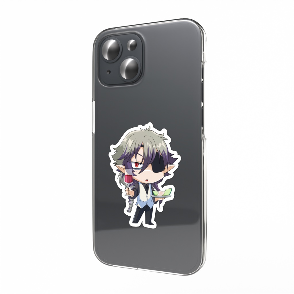 狂威ユガミ スマホステッカー