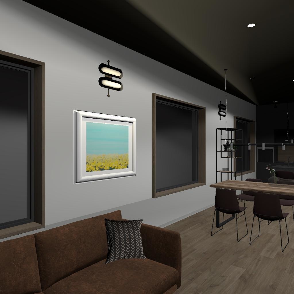 【絵画】菜の花畑で