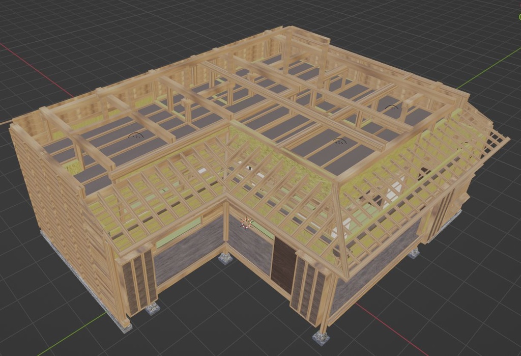 古民家(明治時代の一般的な民家)