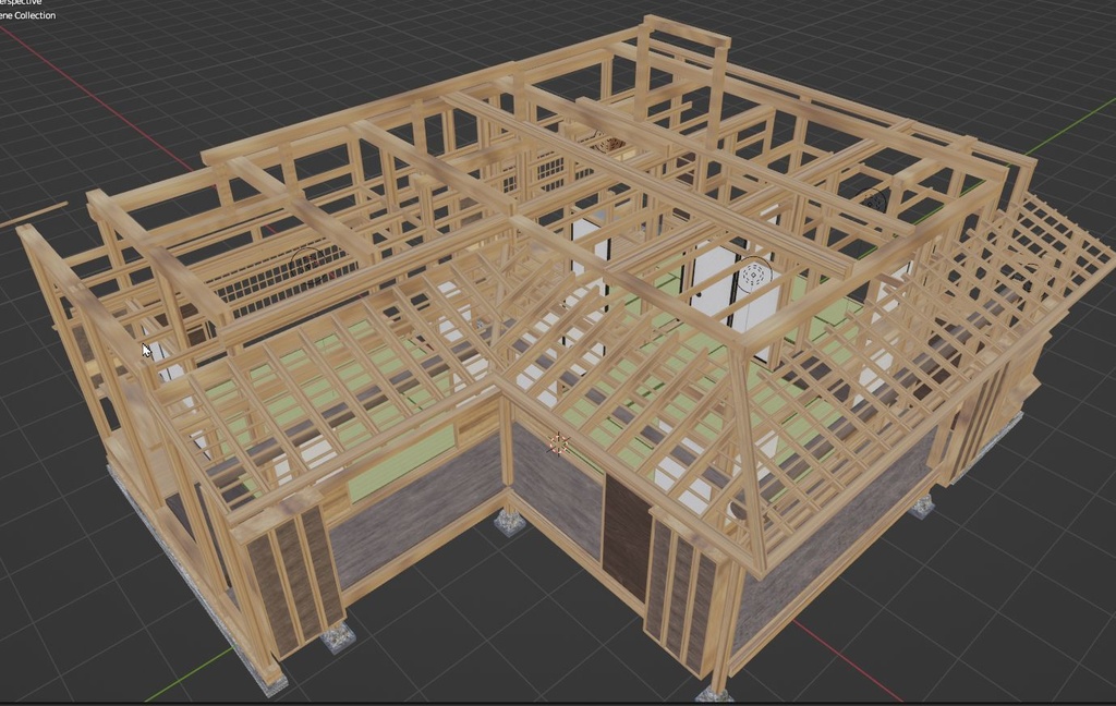 古民家(明治時代の一般的な民家)