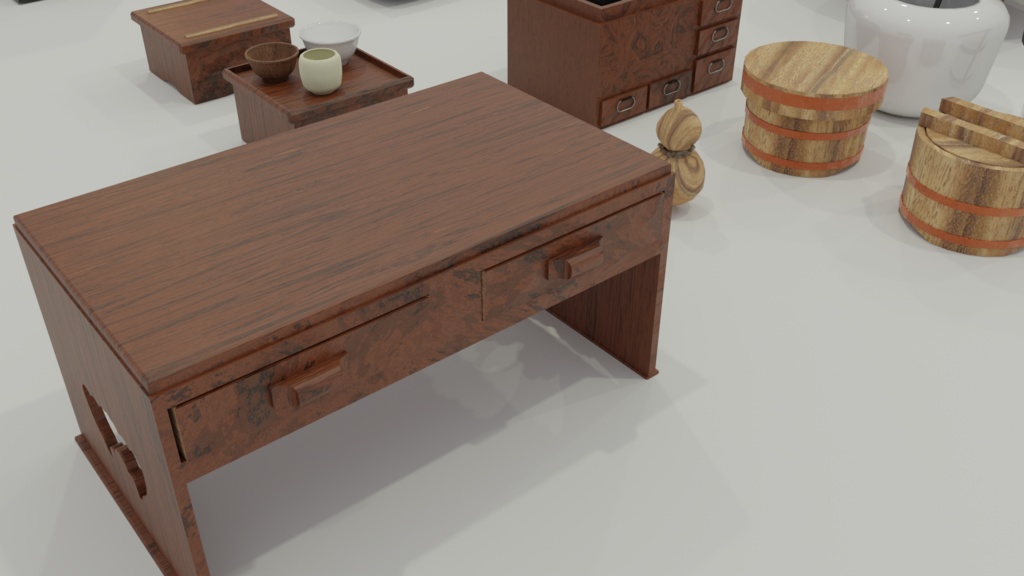 古民家の道具・設備(居間) 46種