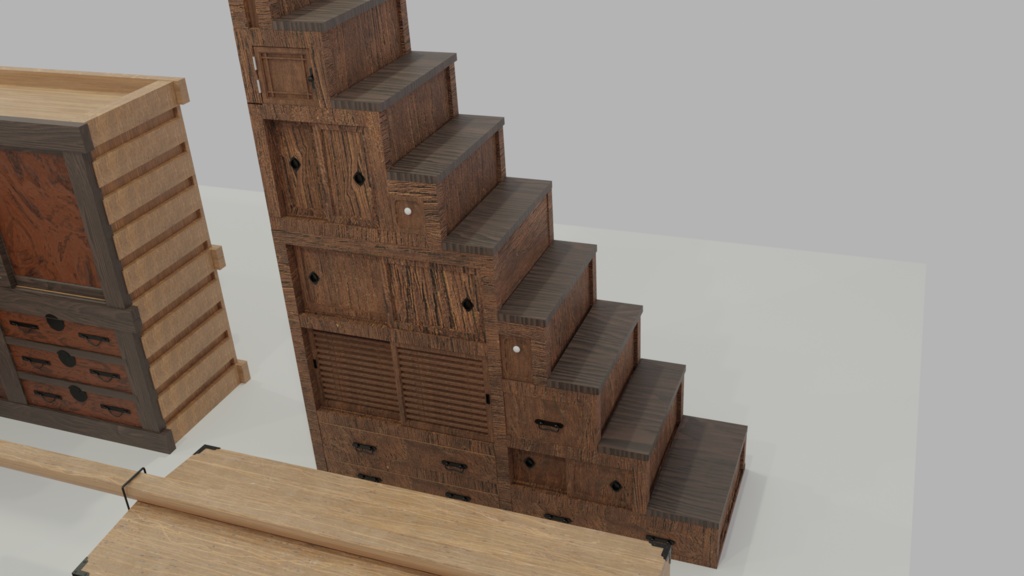 古民家の道具・設備(居間) 46種