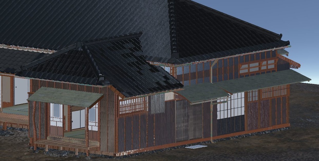 森鷗外・夏目漱石住居(博物館明治村)