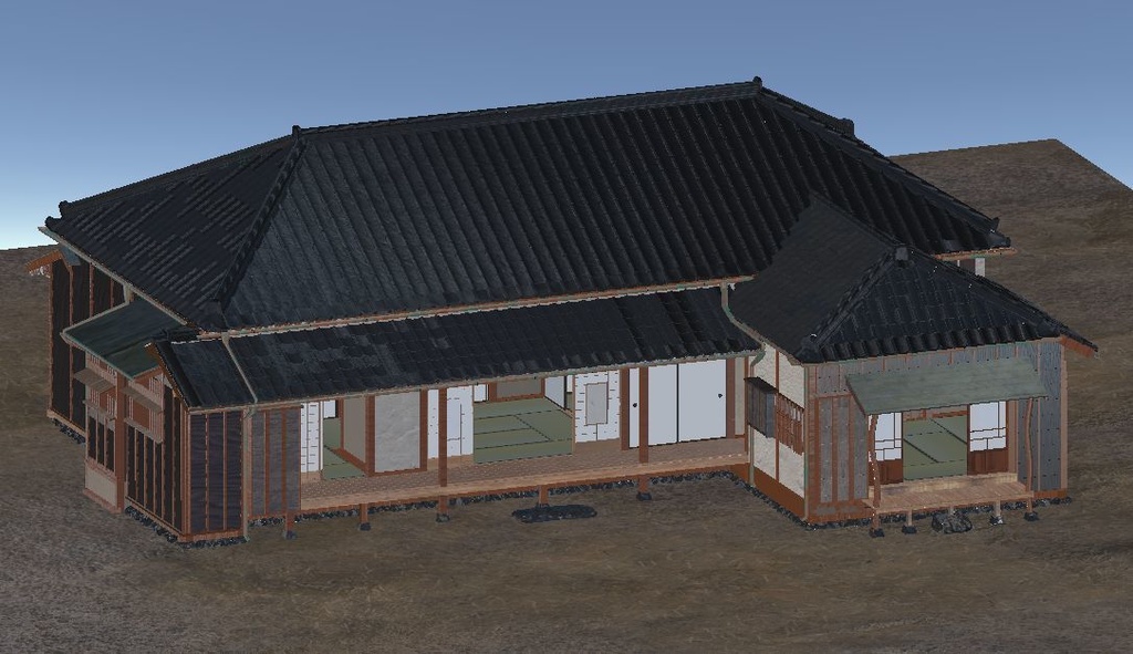 森鷗外・夏目漱石住居(博物館明治村)