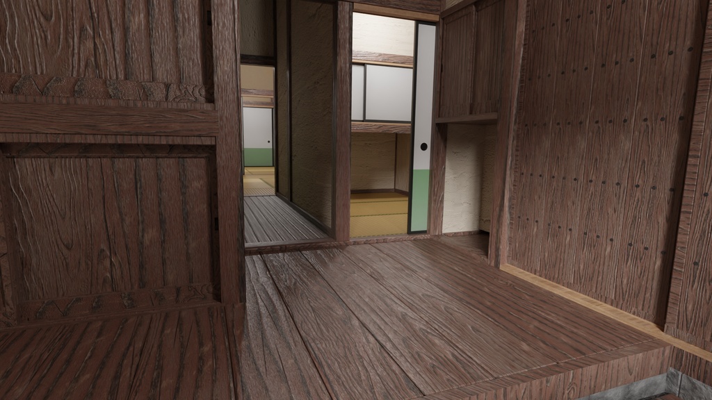 森鷗外・夏目漱石住居(博物館明治村)