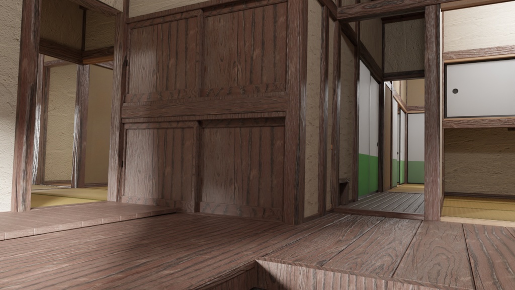 森鷗外・夏目漱石住居(博物館明治村)