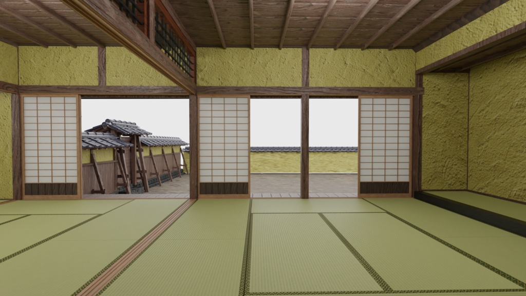 武家屋敷 旧目加田家住宅( 山口県岩国市・重要文化財)