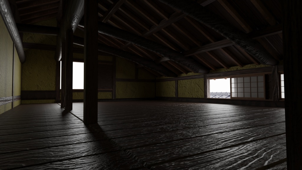 武家屋敷 旧目加田家住宅( 山口県岩国市・重要文化財)