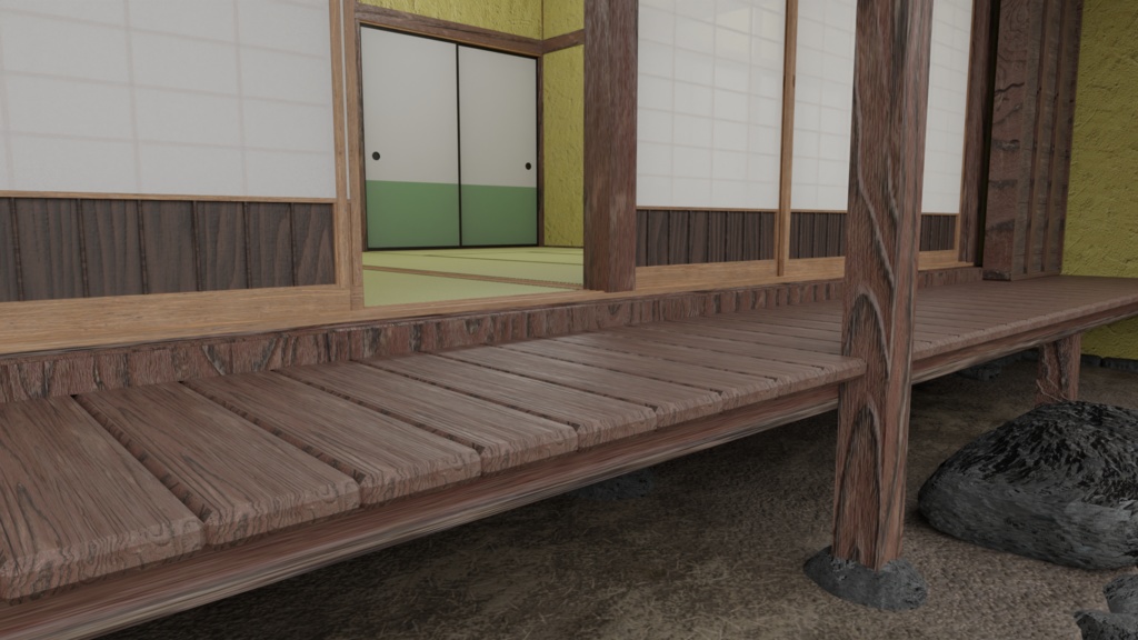 武家屋敷 旧目加田家住宅( 山口県岩国市・重要文化財)