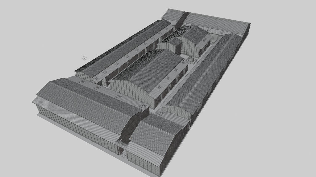 江戸の長屋・裏長屋(江戸時代後期)