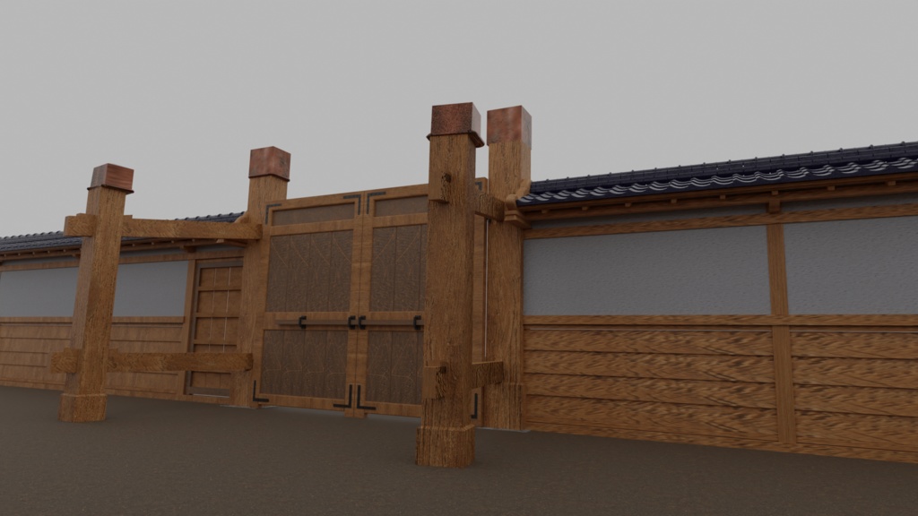 和風の門・塀(12種)