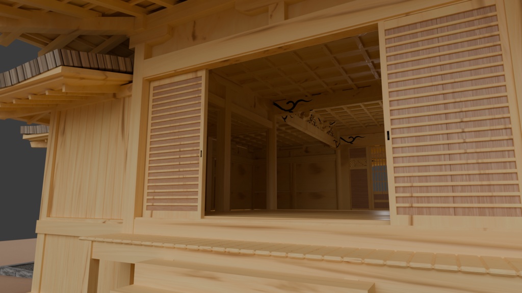 八幡宮拝殿(茨城県水戸市)