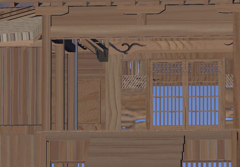 八幡宮拝殿(茨城県水戸市)