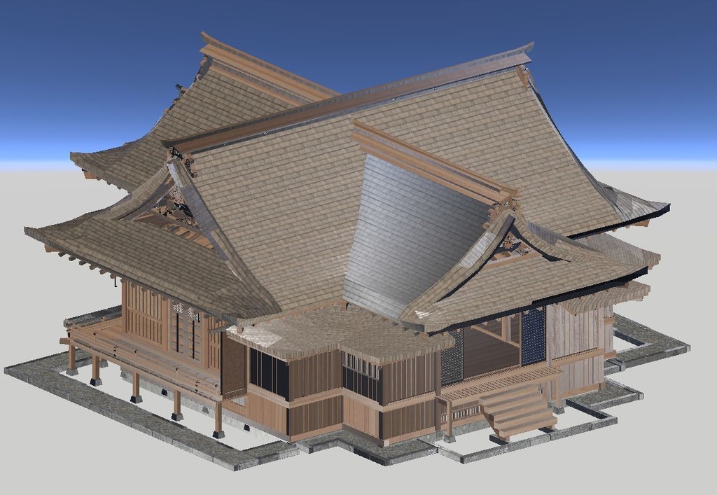 八幡宮拝殿(茨城県水戸市)