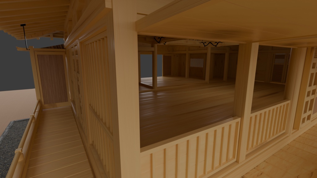 八幡宮拝殿(茨城県水戸市)