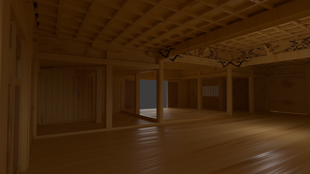 八幡宮拝殿(茨城県水戸市)