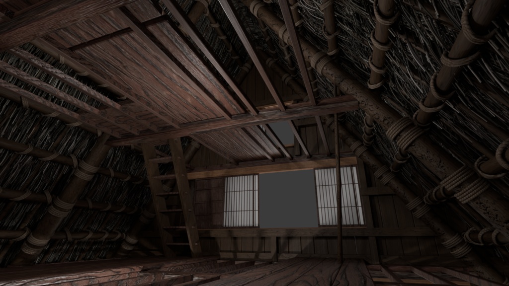 大戸家住宅(合掌造・重要文化財)