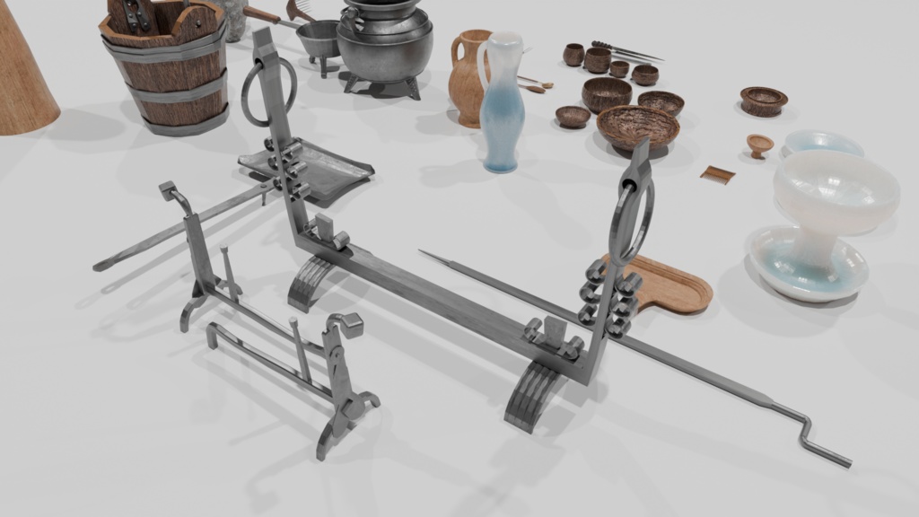 中世欧州の小物類(42種)