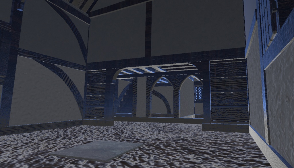 中世イギリスの農家(Bayleaf farmhouse, 15C England)