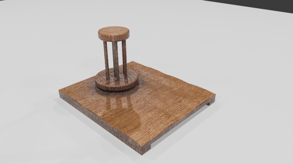 中世欧州の家具・工作機械(12種)