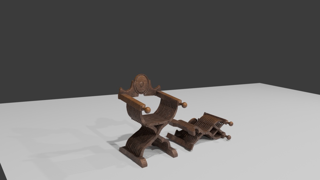 中世欧州の家具・工作機械(12種)