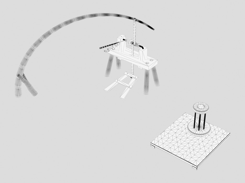 中世欧州の家具・工作機械(12種)