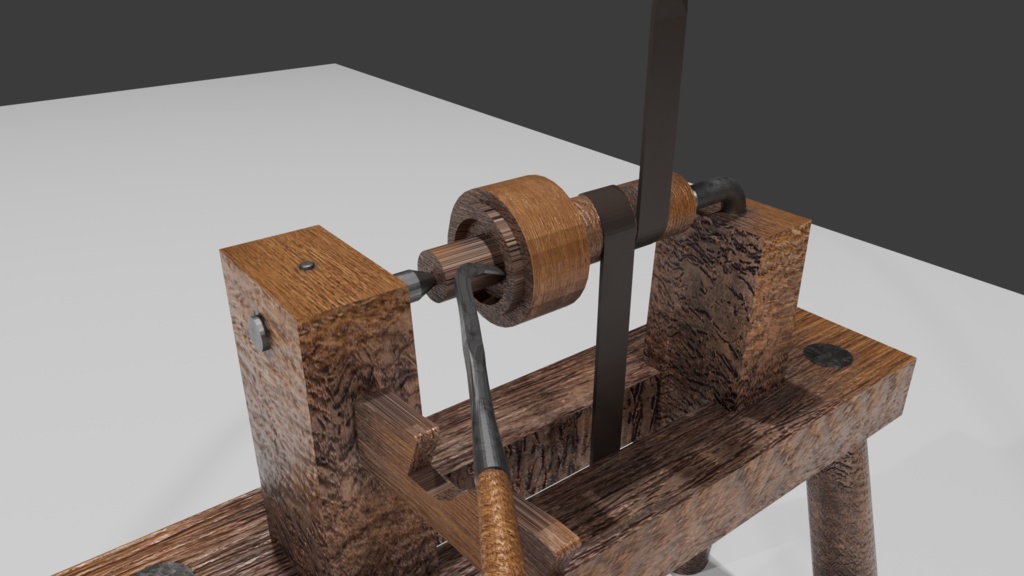 中世欧州の家具・工作機械(12種)