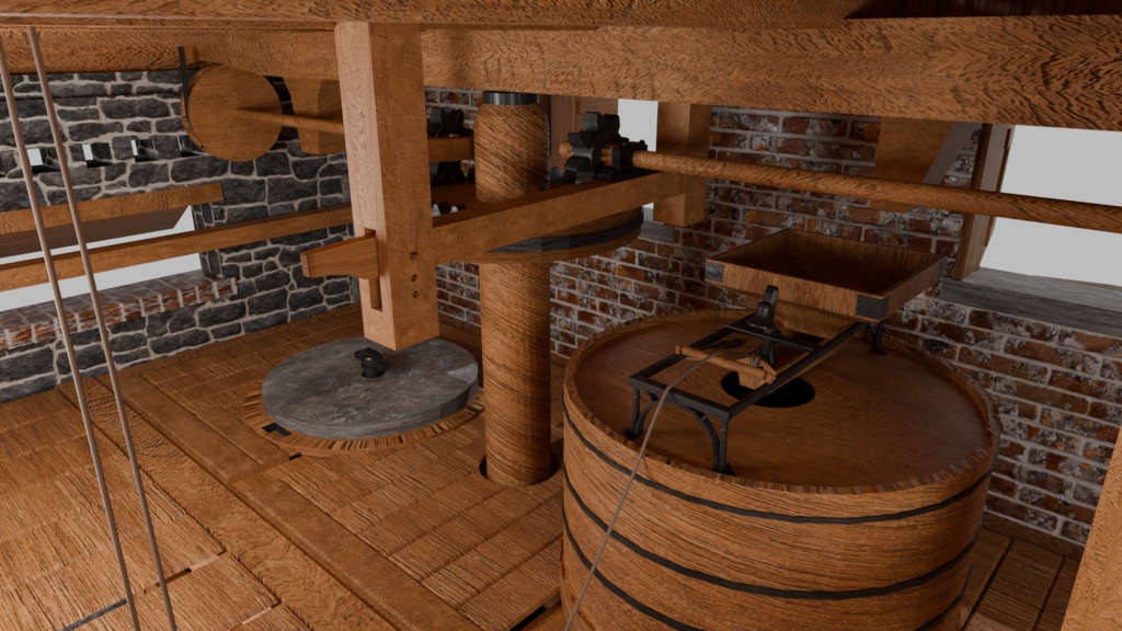 イギリスの水車小屋(Lurgashall watermill)