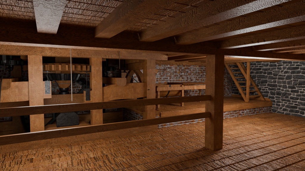 イギリスの水車小屋(Lurgashall watermill)