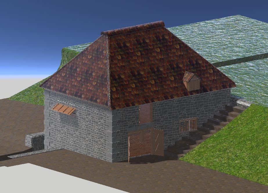 イギリスの水車小屋(Lurgashall watermill)