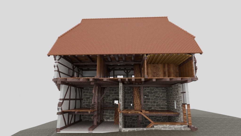 pfullendorf altes haus (ドイツ)