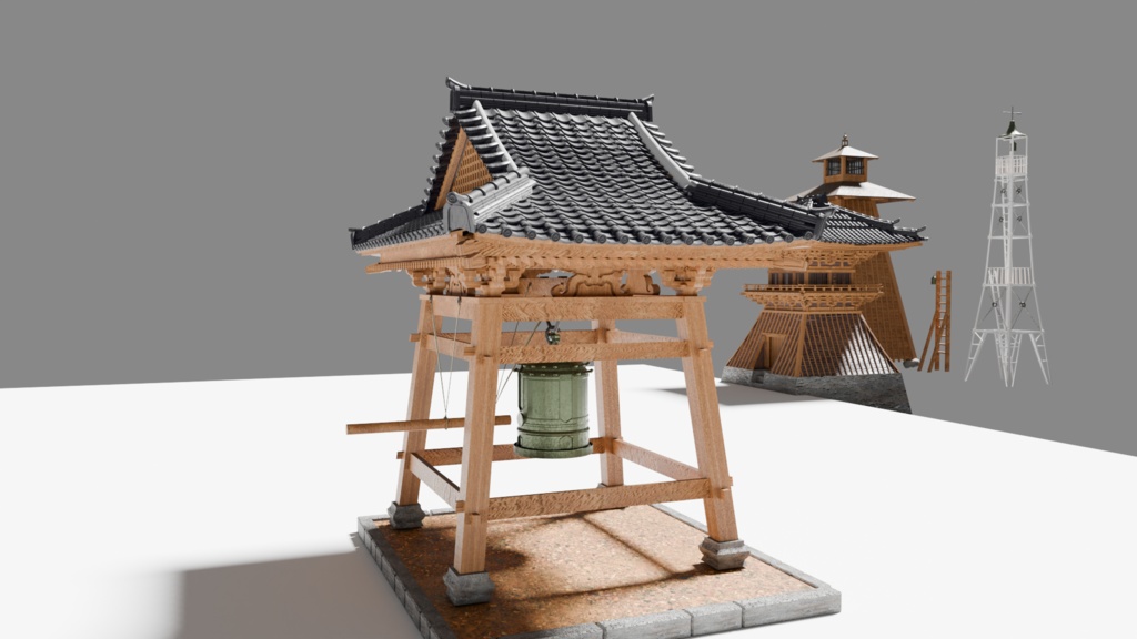 鐘(鐘楼・火の見櫓):5点