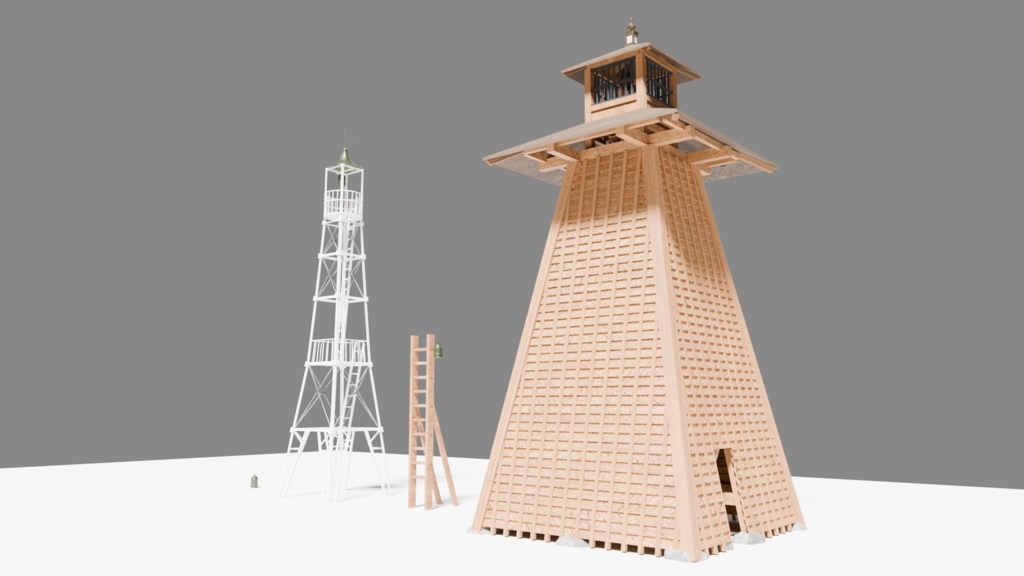 鐘(鐘楼・火の見櫓):5点