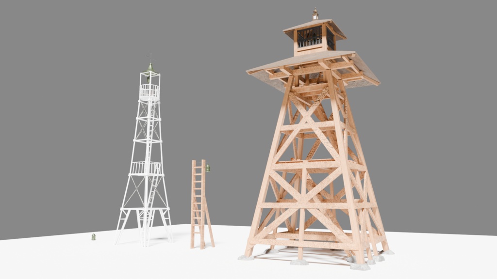 鐘(鐘楼・火の見櫓):5点