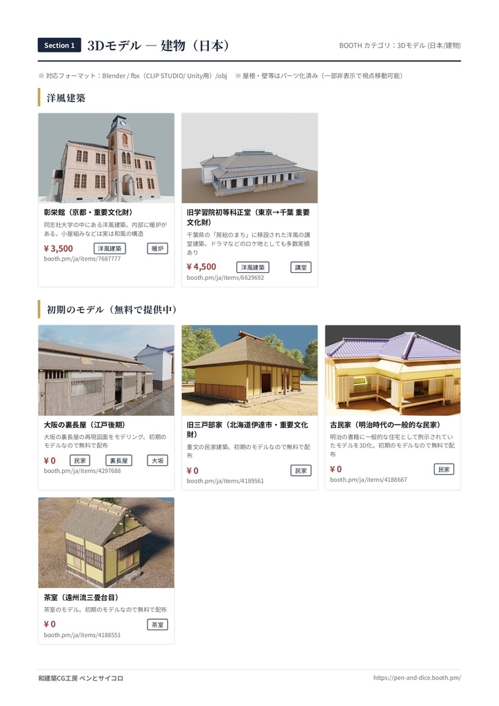 和建築CG工房「ペンとサイコロ」ショップ紹介【資料無料DL】