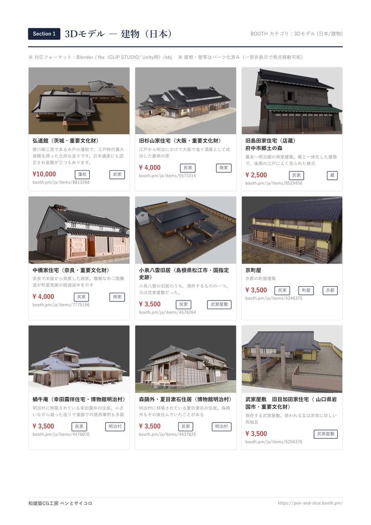 和建築CG工房「ペンとサイコロ」ショップ紹介【資料無料DL】
