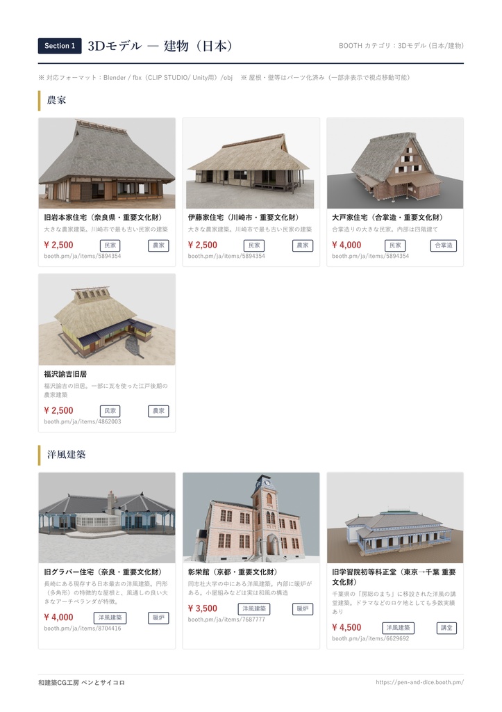 和建築CG工房「ペンとサイコロ」ショップ紹介【資料無料DL】
