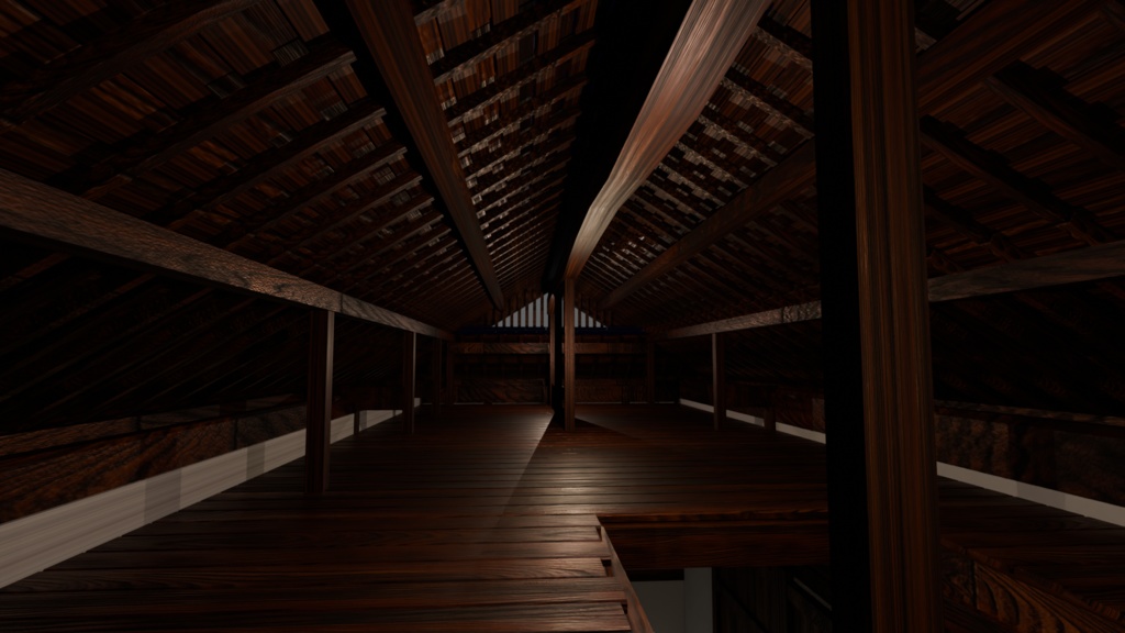 長屋門(静岡・大鐘家住宅・重要文化財)