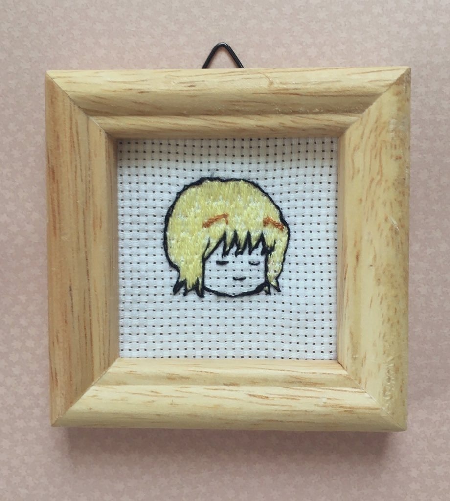 ハンターキャラ刺繍(プフ)