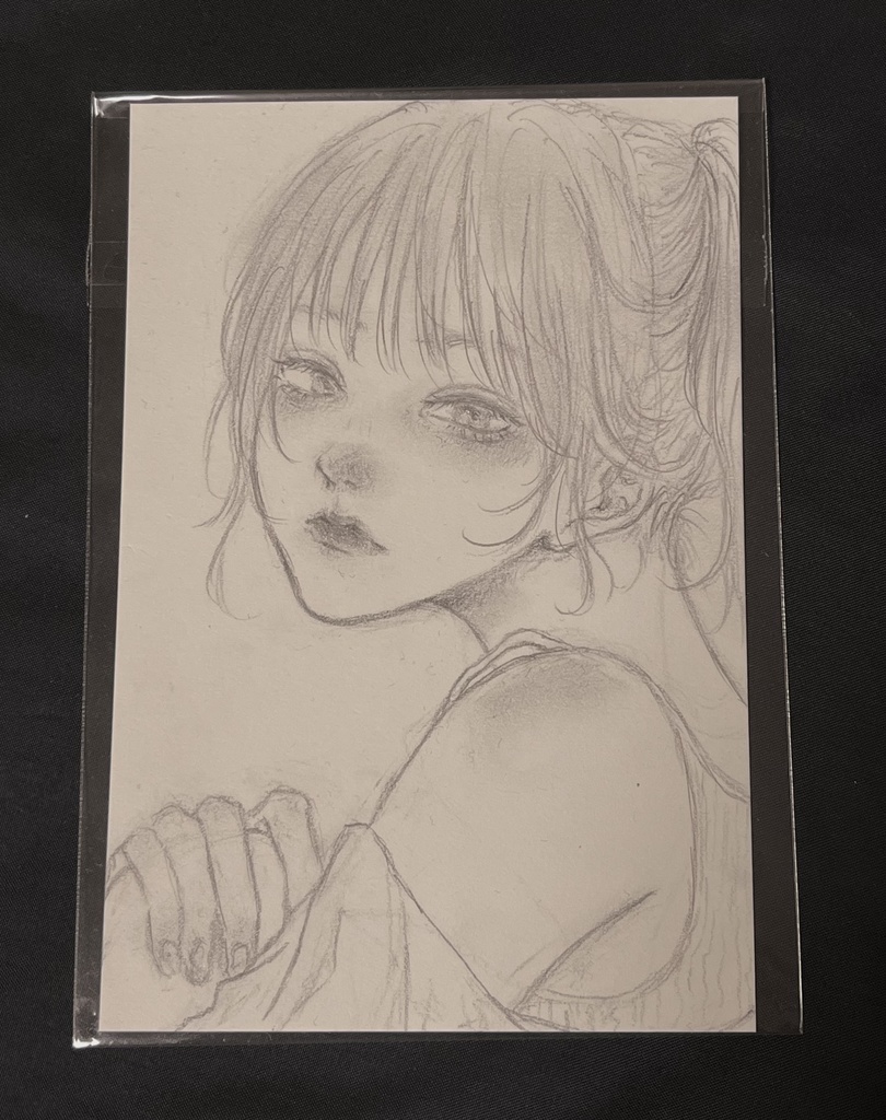 【原画】ドローイング 知らないふり