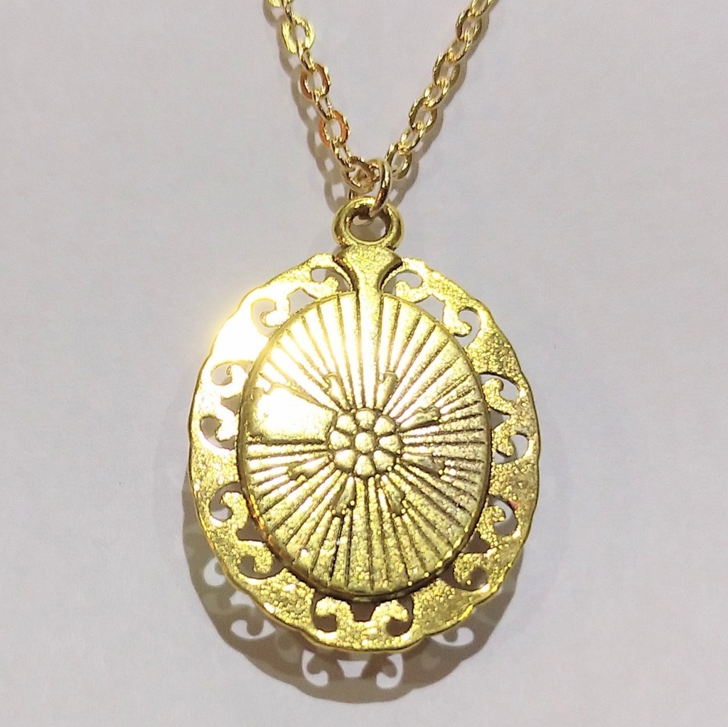 小鈴シェル瑪瑙ペンダント