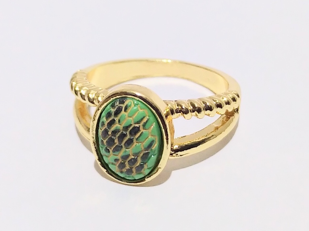 早苗スネイクレザーリング