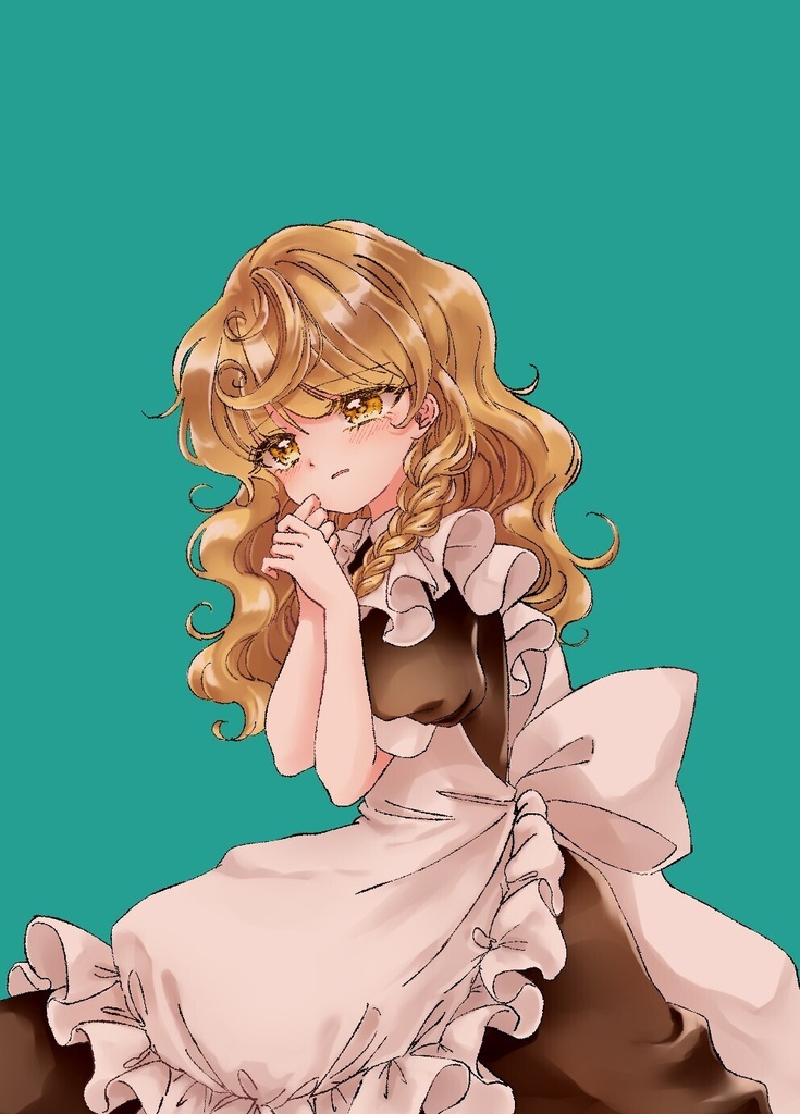 Marisa on White Day Card